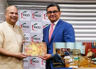 Sri Lankan High Commissioner meets the President of FICCI to discuss investment opportunities